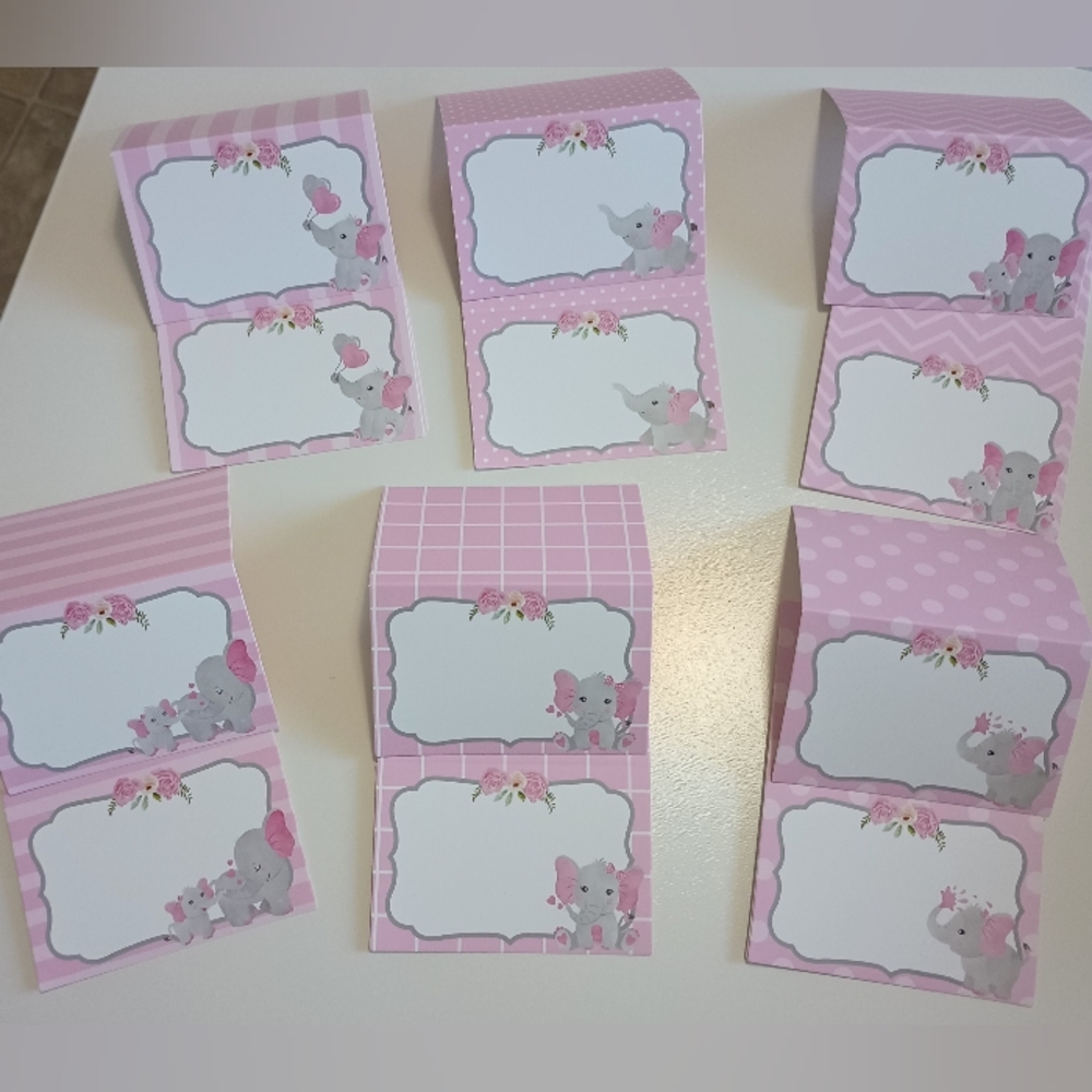 LOT of Lil' Peanut and Baby Girl Shower Games and Decorations - Picture 12 of 13